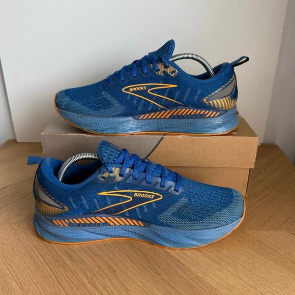 Brooks Levitate GTS 6 Men Blue/Yellow Men Running Sneakers- SZ 10 main image 5